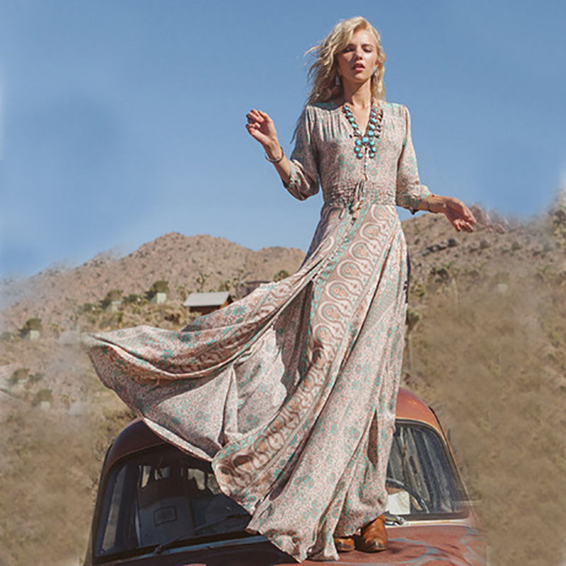 Spring and Summer Dresses Popular In Europe and America Women&