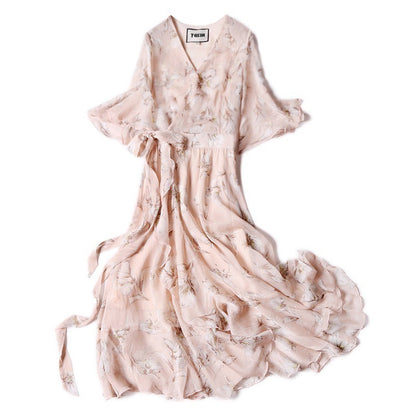 Large Women&quot;s New Chiffon Skirt In Spring And Summer