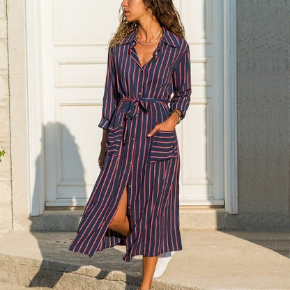 Stripe Shirt Women&