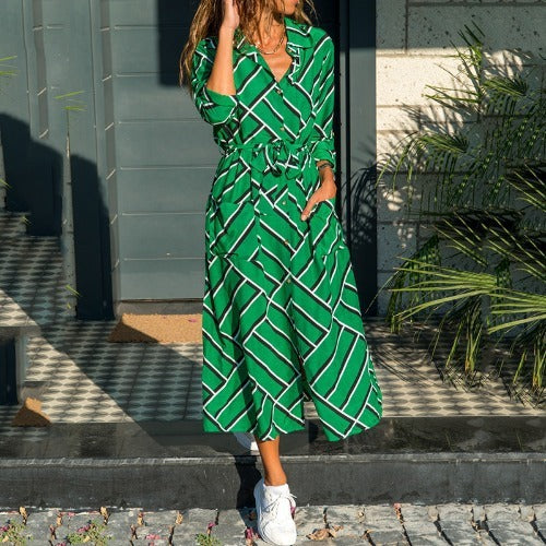 Stripe Shirt Women&